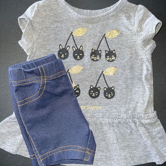 🛍 Cute little Girls Outfit size 3 Months 🛍 - Picture 1 of 7